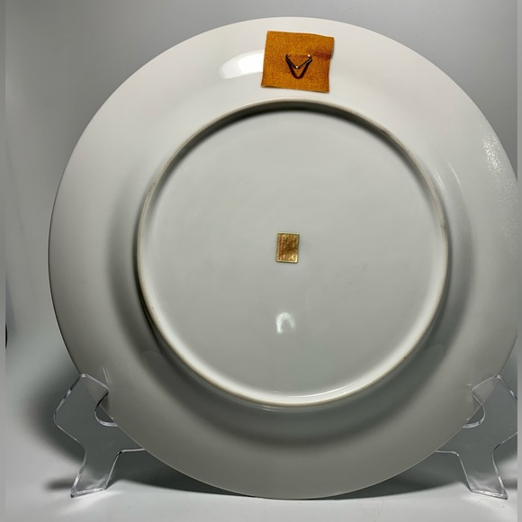 The Capital of Washington D.C. Souvenir Plate 10 Inches Colorful Gold Rimmed - Picture 6 of 14